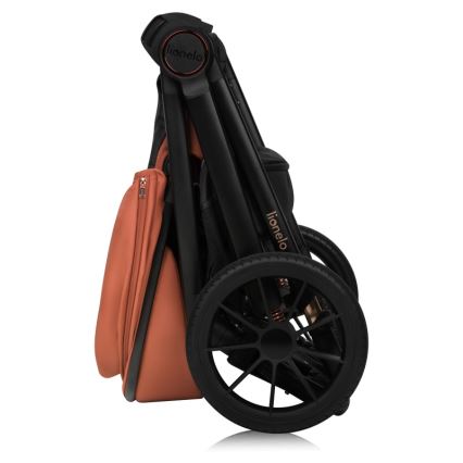Lionelo - Passeggino combinato 3-in-1 LAYLA Marrone Ruggine