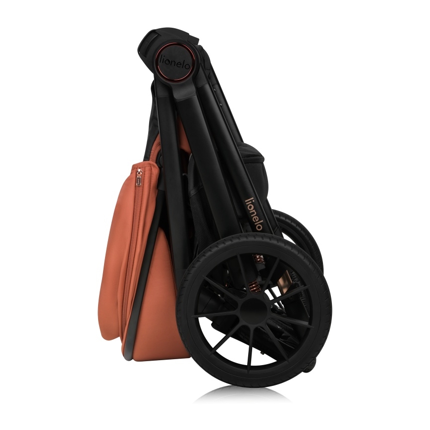 Lionelo - Passeggino combinato 3-in-1 LAYLA Marrone Ruggine