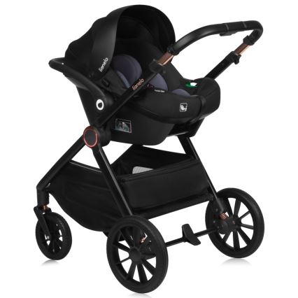 Lionelo - Passeggino combinato 3-in-1 LAYLA Marrone Ruggine