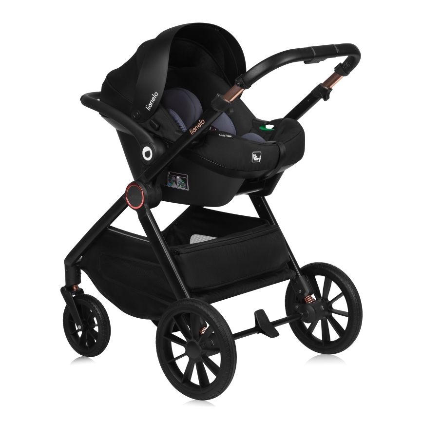 Lionelo - Passeggino combinato 3-in-1 LAYLA Marrone Ruggine