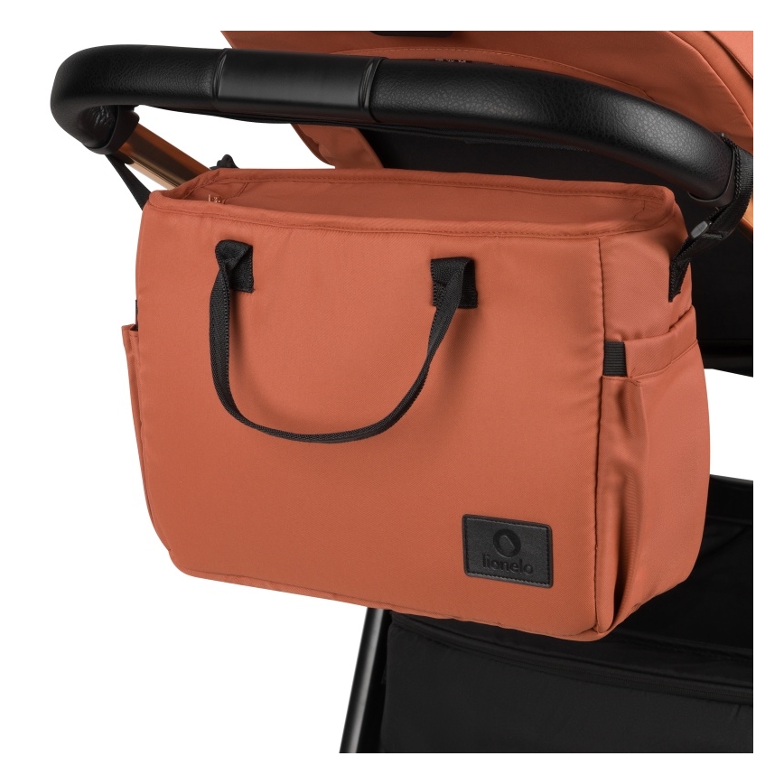 Lionelo - Passeggino combinato 3-in-1 LAYLA Marrone Ruggine
