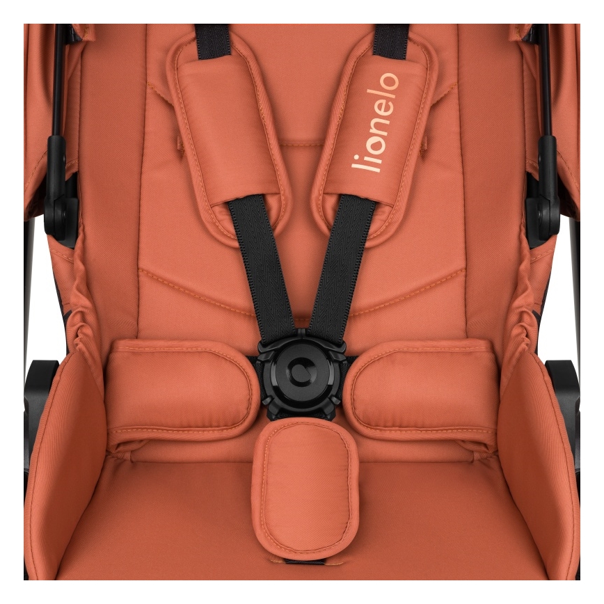 Lionelo - Passeggino combinato 3-in-1 LAYLA Marrone Ruggine