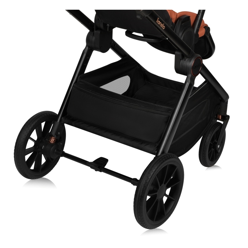 Lionelo - Passeggino combinato 3-in-1 LAYLA Marrone Ruggine
