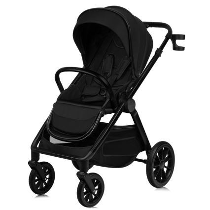 Lionelo - Passeggino combinato 3 in 1 LAYLA Nero Onice