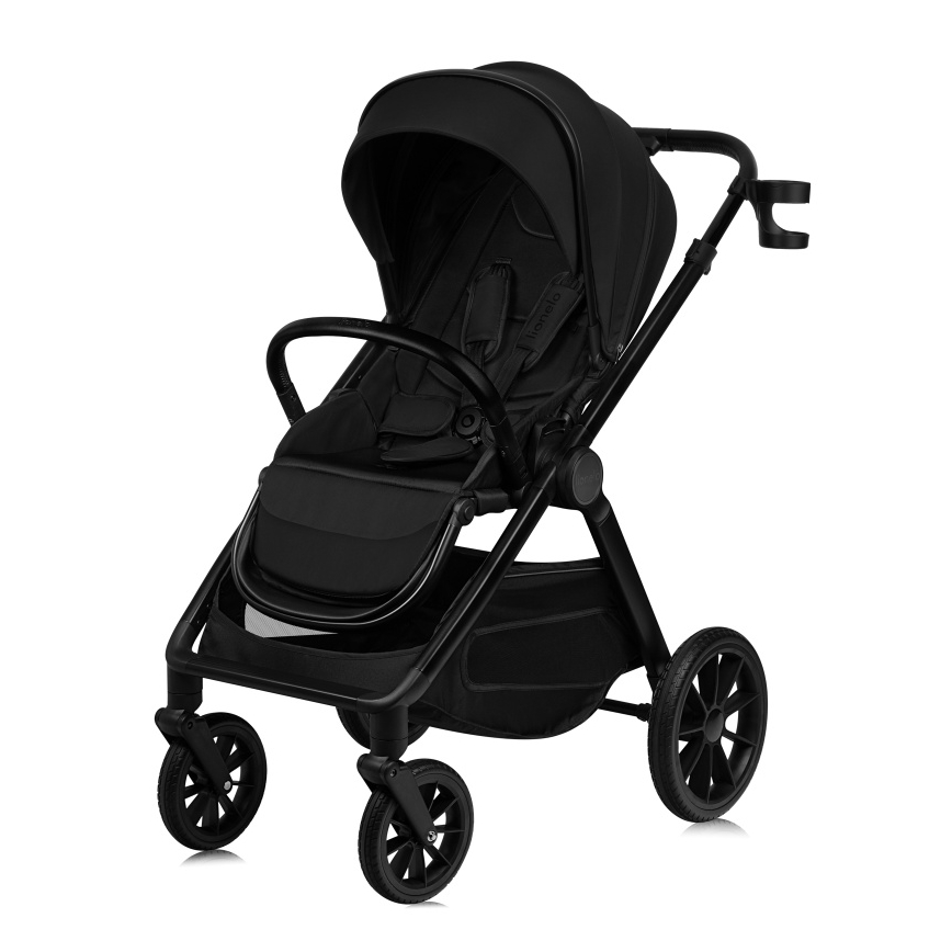 Lionelo - Passeggino combinato 3 in 1 LAYLA Nero Onice