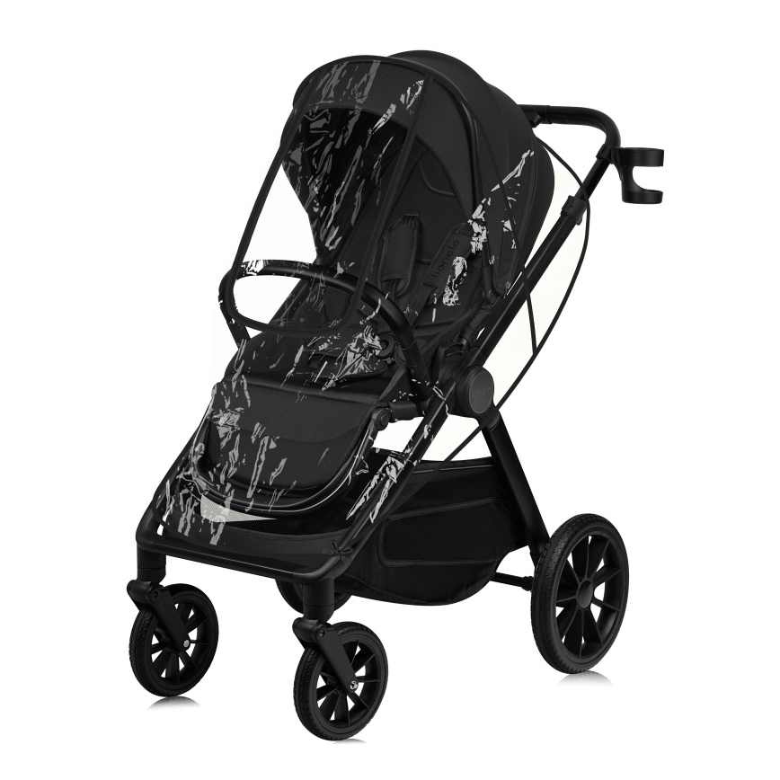 Lionelo - Passeggino combinato 3 in 1 LAYLA Nero Onice