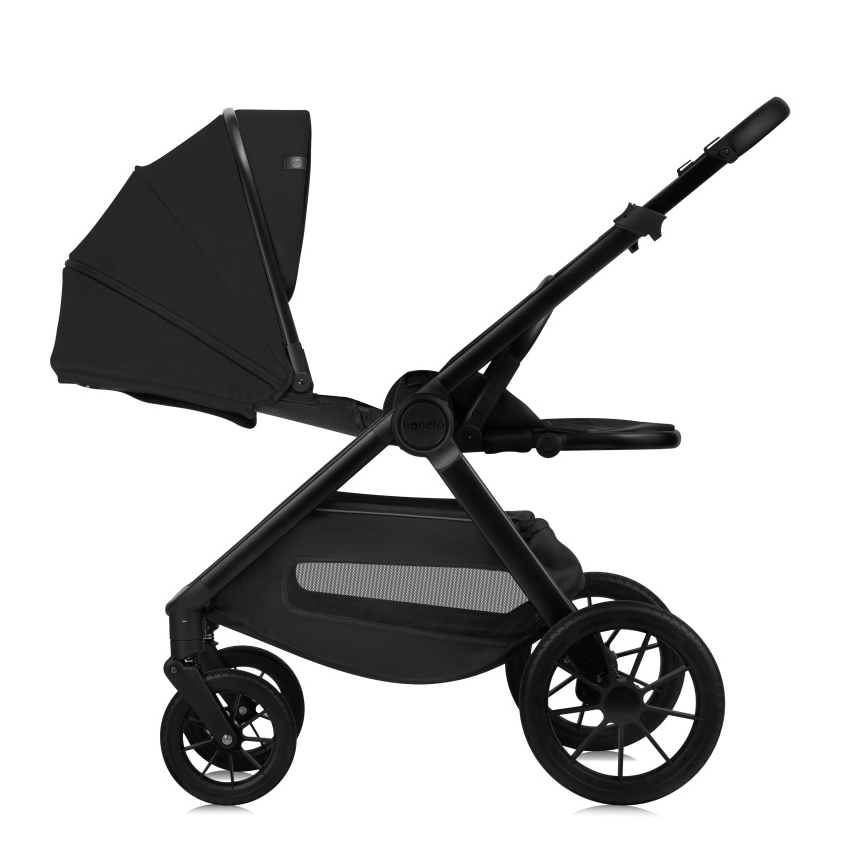 Lionelo - Passeggino combinato 3 in 1 LAYLA Nero Onice