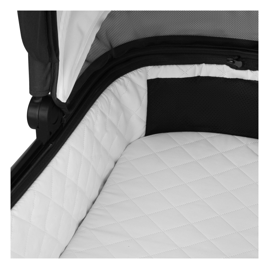 Lionelo - Passeggino combinato 3 in 1 LAYLA Nero Onice