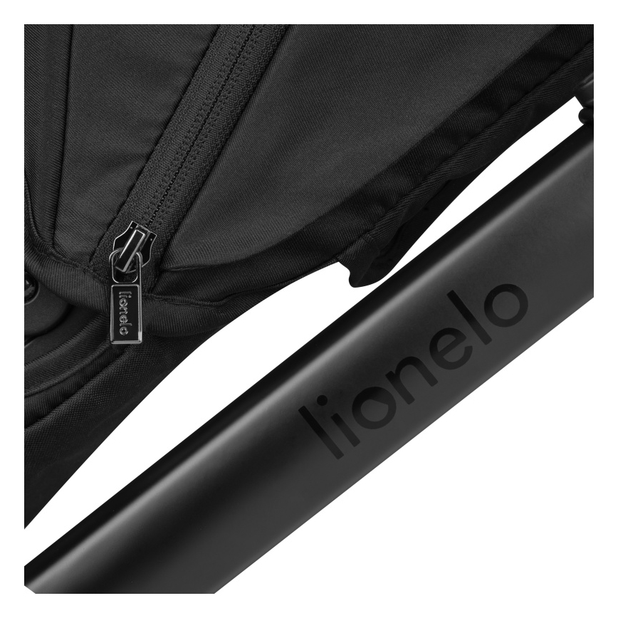 Lionelo - Passeggino combinato 3 in 1 LAYLA Nero Onice