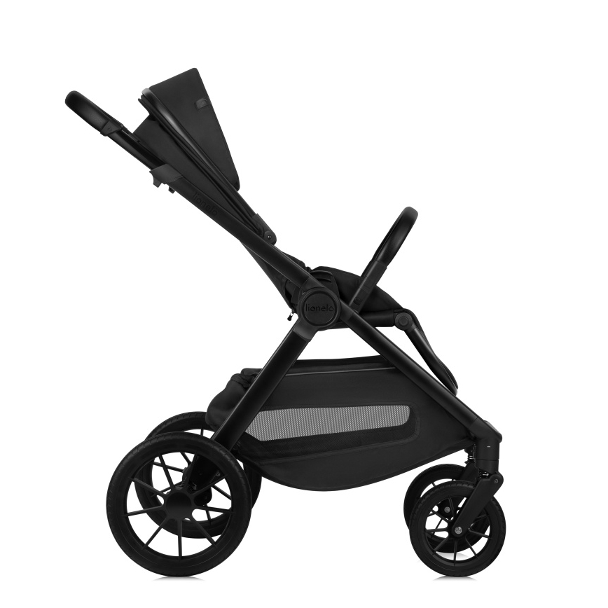 Lionelo - Passeggino combinato 3 in 1 LAYLA Nero Onice