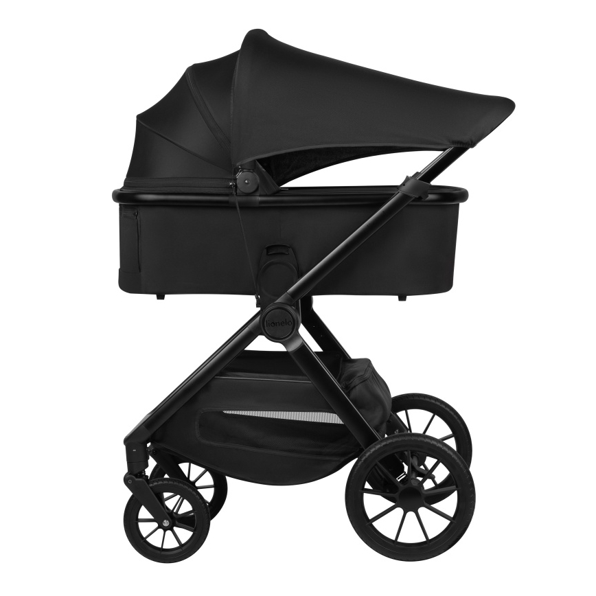 Lionelo - Passeggino combinato 3 in 1 LAYLA Nero Onice