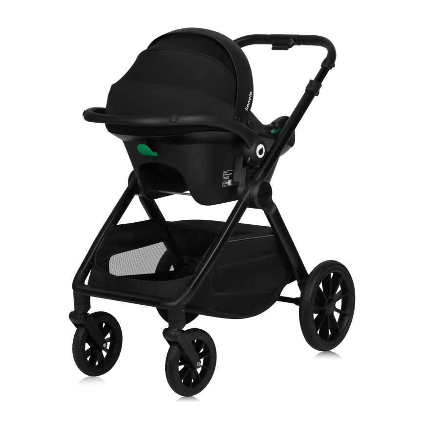 Lionelo - Passeggino combinato 3 in 1 LAYLA Nero Onice