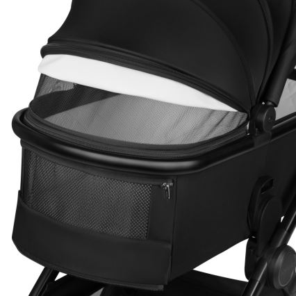 Lionelo - Passeggino combinato 3 in 1 LAYLA Nero Onice
