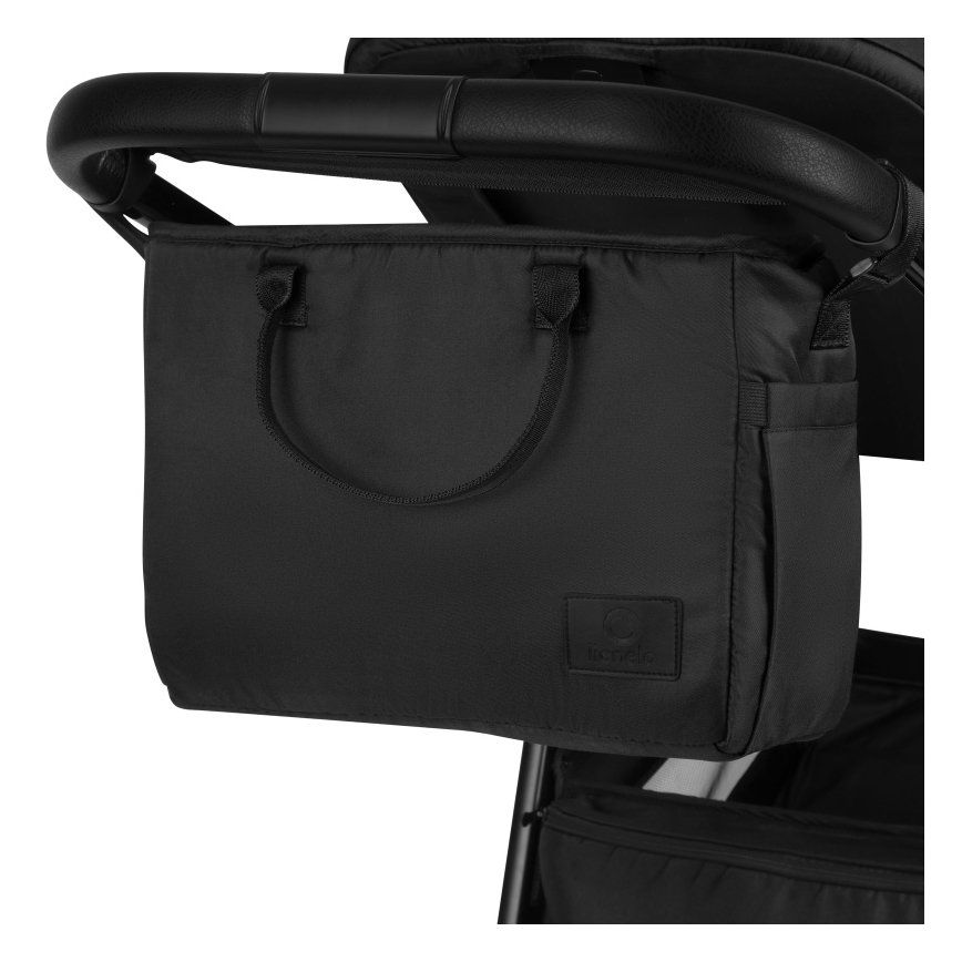 Lionelo - Passeggino combinato 3 in 1 LAYLA Nero Onice
