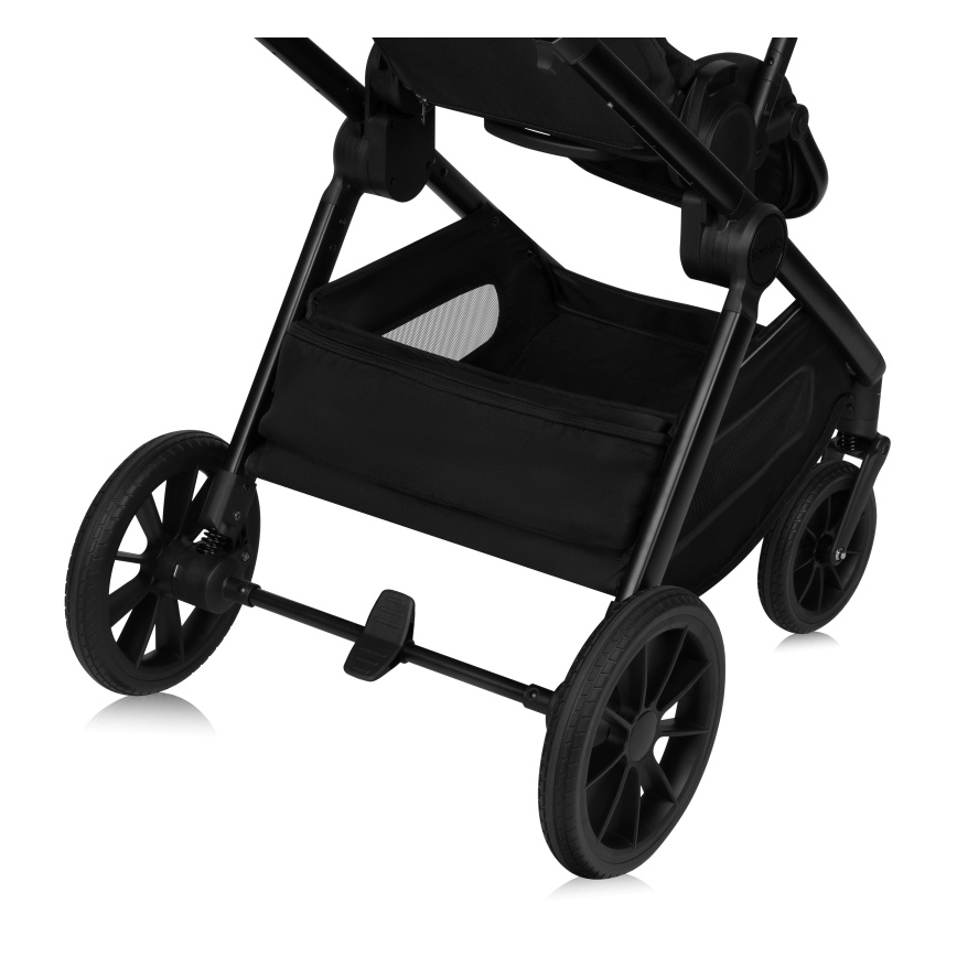 Lionelo - Passeggino combinato 3 in 1 LAYLA Nero Onice