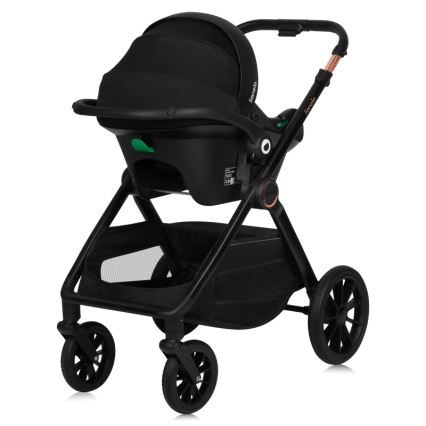 Lionelo - Passeggino combinato 3 in 1 LAYLA Verde bosco