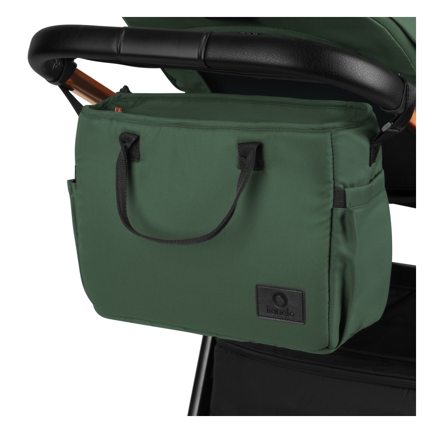 Lionelo - Passeggino combinato 3 in 1 LAYLA Verde bosco