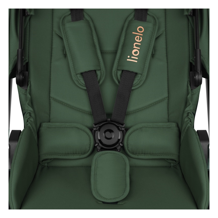 Lionelo - Passeggino combinato 3 in 1 LAYLA Verde bosco