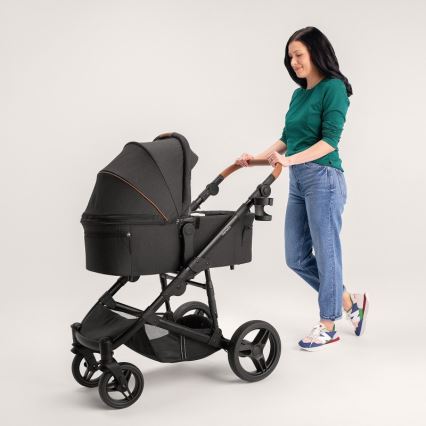 Lionelo - Passeggino combinato 3 in 1 MARI TOUR Nero Onice