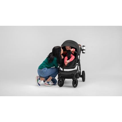 Lionelo - Passeggino combinato 3 in 1 MARI TOUR Nero Onice
