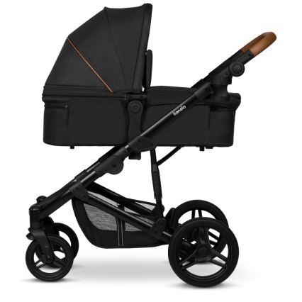 Lionelo - Passeggino combinato 3 in 1 MARI TOUR Nero Onice