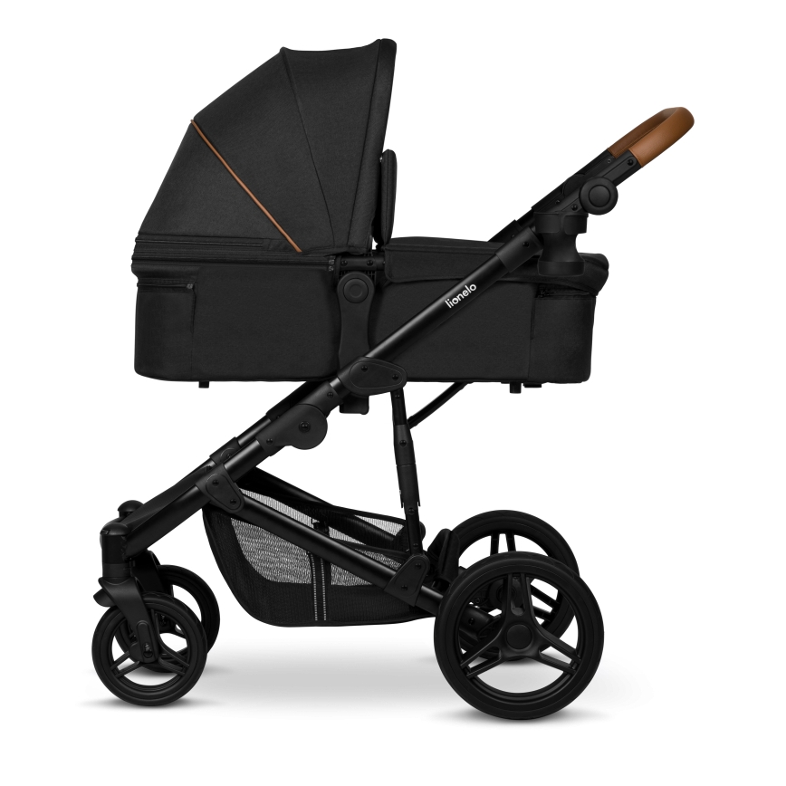 Lionelo - Passeggino combinato 3 in 1 MARI TOUR Nero Onice