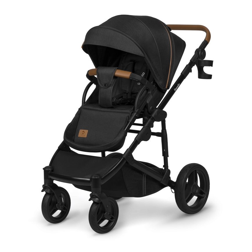 Lionelo - Passeggino combinato 3 in 1 MARI TOUR Nero Onice