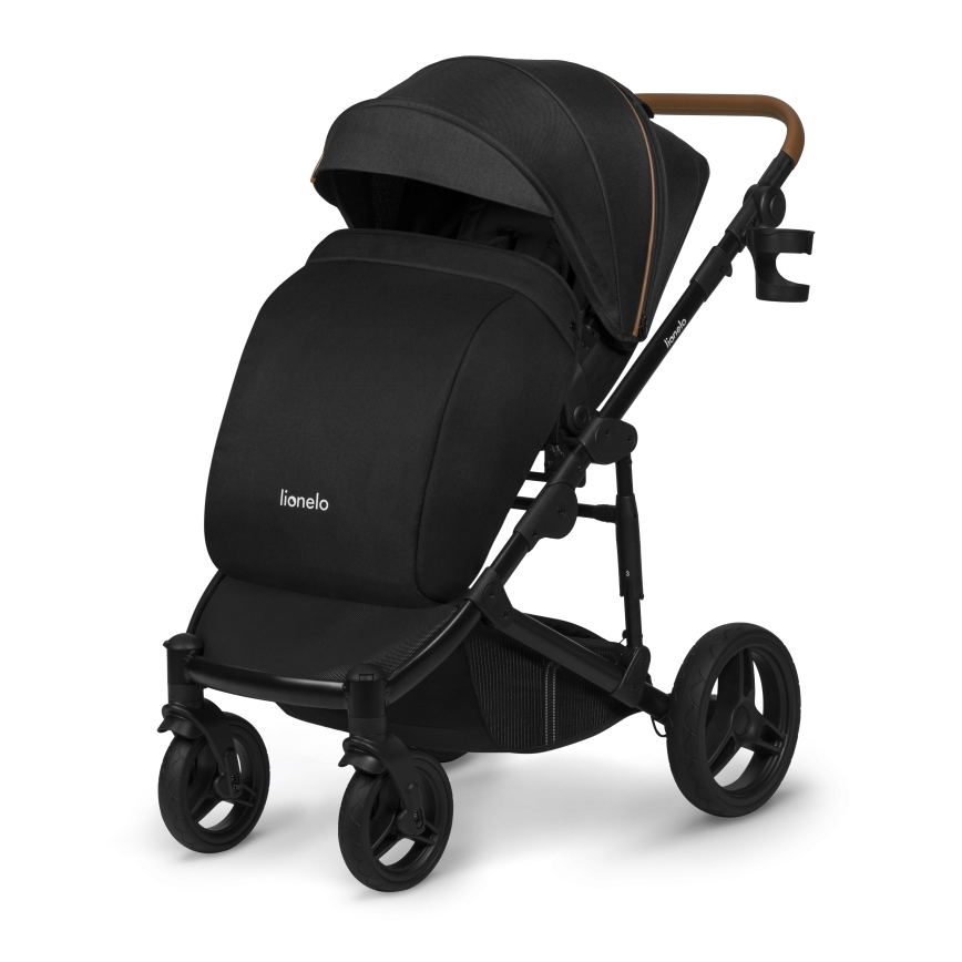 Lionelo - Passeggino combinato 3 in 1 MARI TOUR Nero Onice