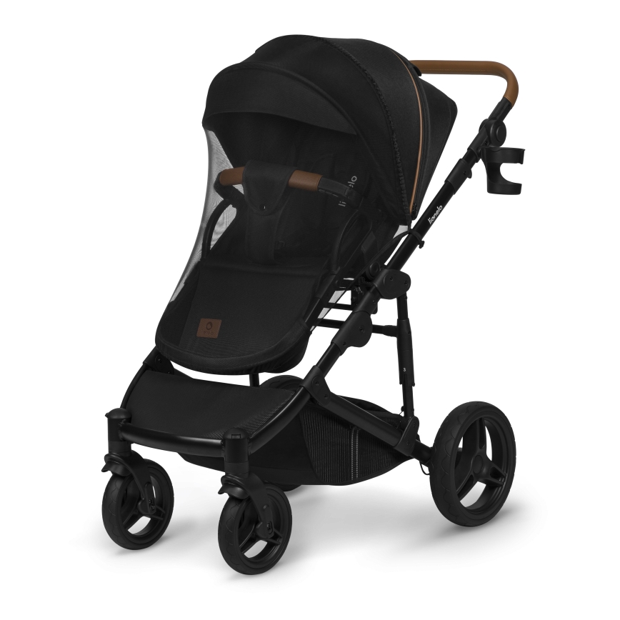 Lionelo - Passeggino combinato 3 in 1 MARI TOUR Nero Onice
