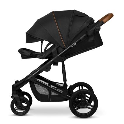 Lionelo - Passeggino combinato 3 in 1 MARI TOUR Nero Onice