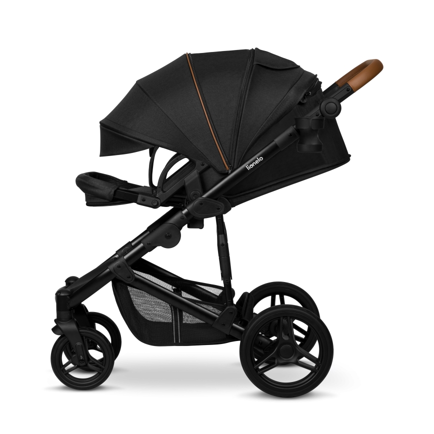 Lionelo - Passeggino combinato 3 in 1 MARI TOUR Nero Onice