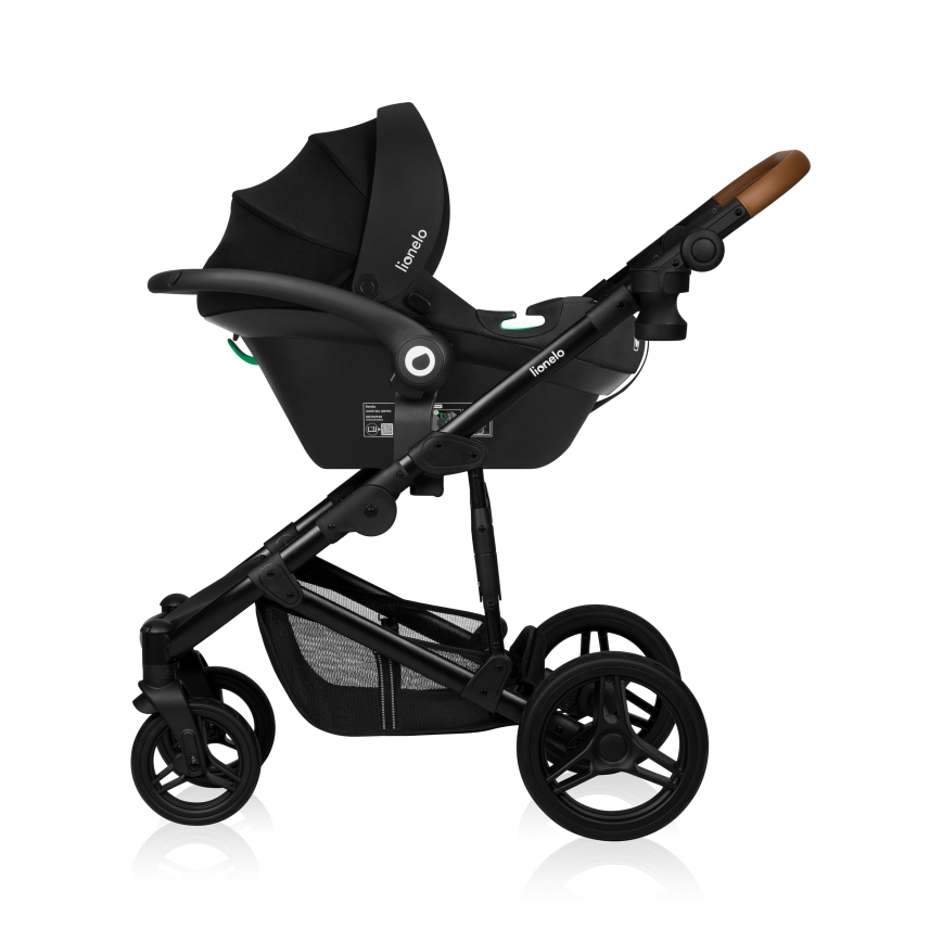 Lionelo - Passeggino combinato 3 in 1 MARI TOUR Nero Onice
