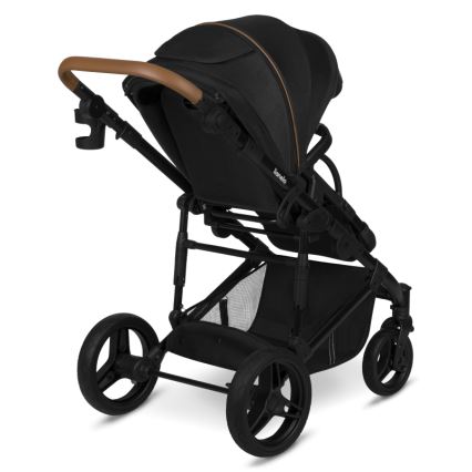 Lionelo - Passeggino combinato 3 in 1 MARI TOUR Nero Onice