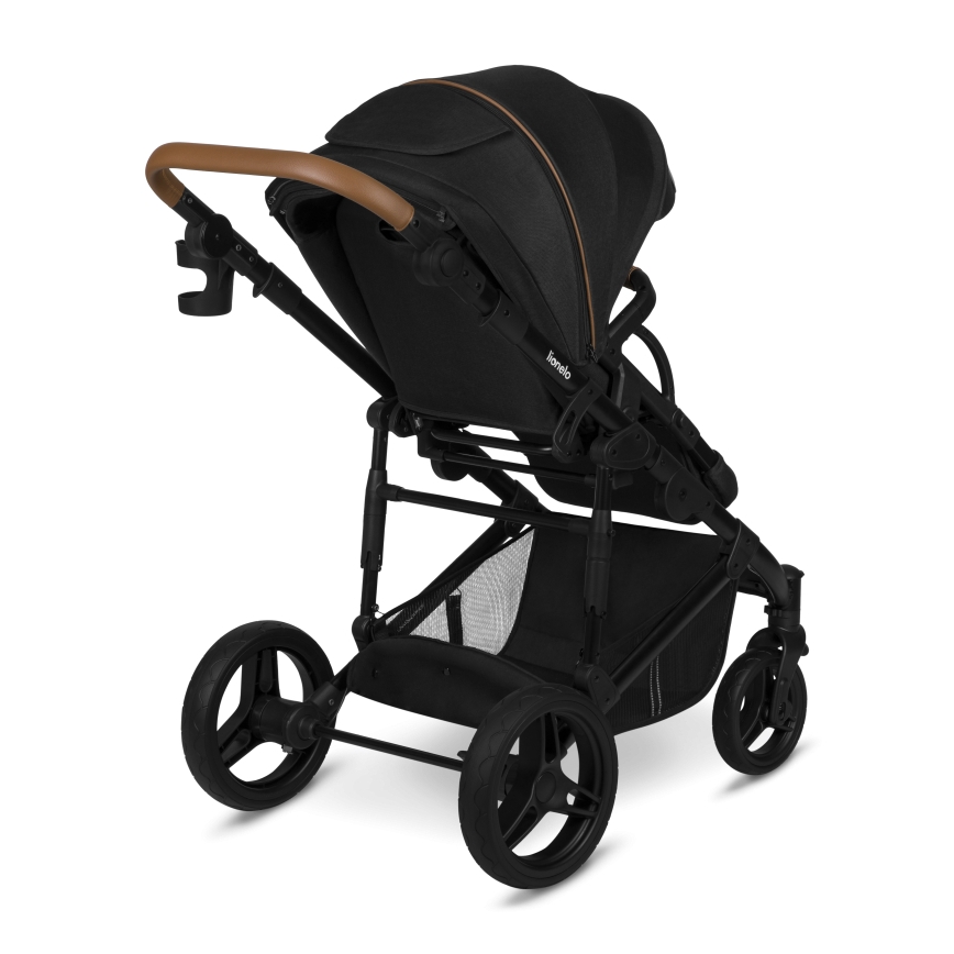 Lionelo - Passeggino combinato 3 in 1 MARI TOUR Nero Onice