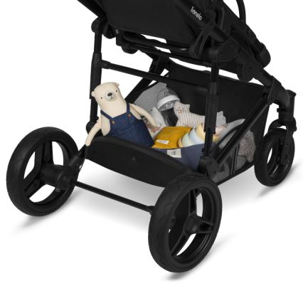 Lionelo - Passeggino combinato 3 in 1 MARI TOUR Nero Onice