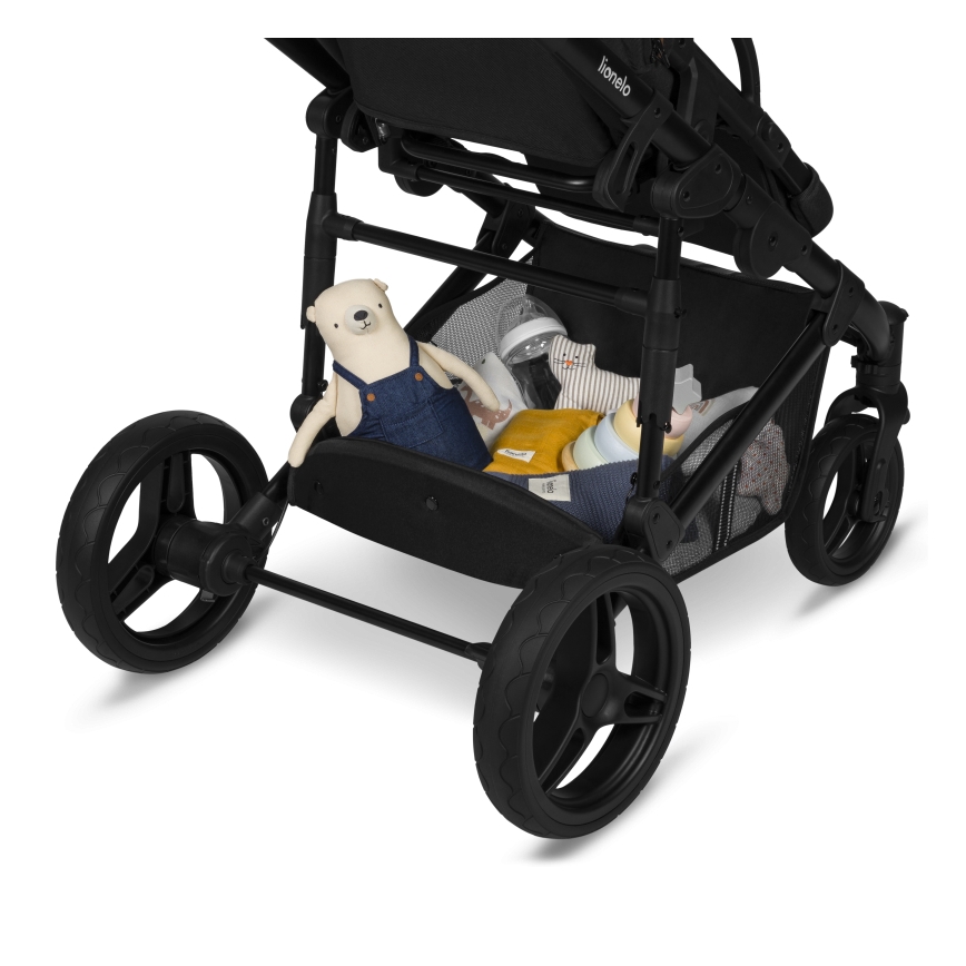 Lionelo - Passeggino combinato 3 in 1 MARI TOUR Nero Onice
