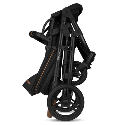 Lionelo - Passeggino combinato 3 in 1 MARI TOUR Nero Onice