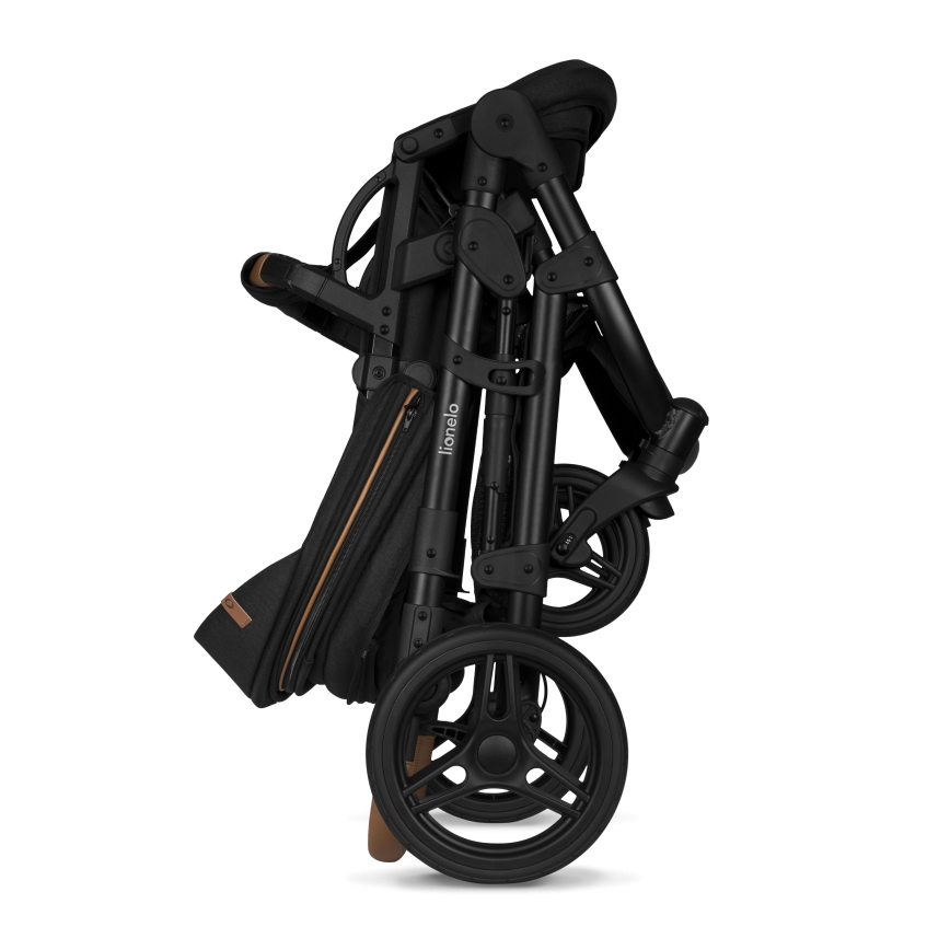 Lionelo - Passeggino combinato 3 in 1 MARI TOUR Nero Onice