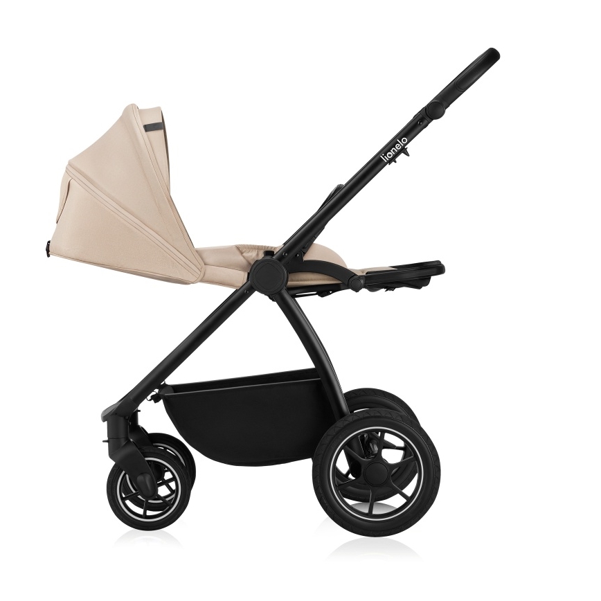 Lionelo - Passeggino combinato 3 in 1 MERIL Beige sabbia