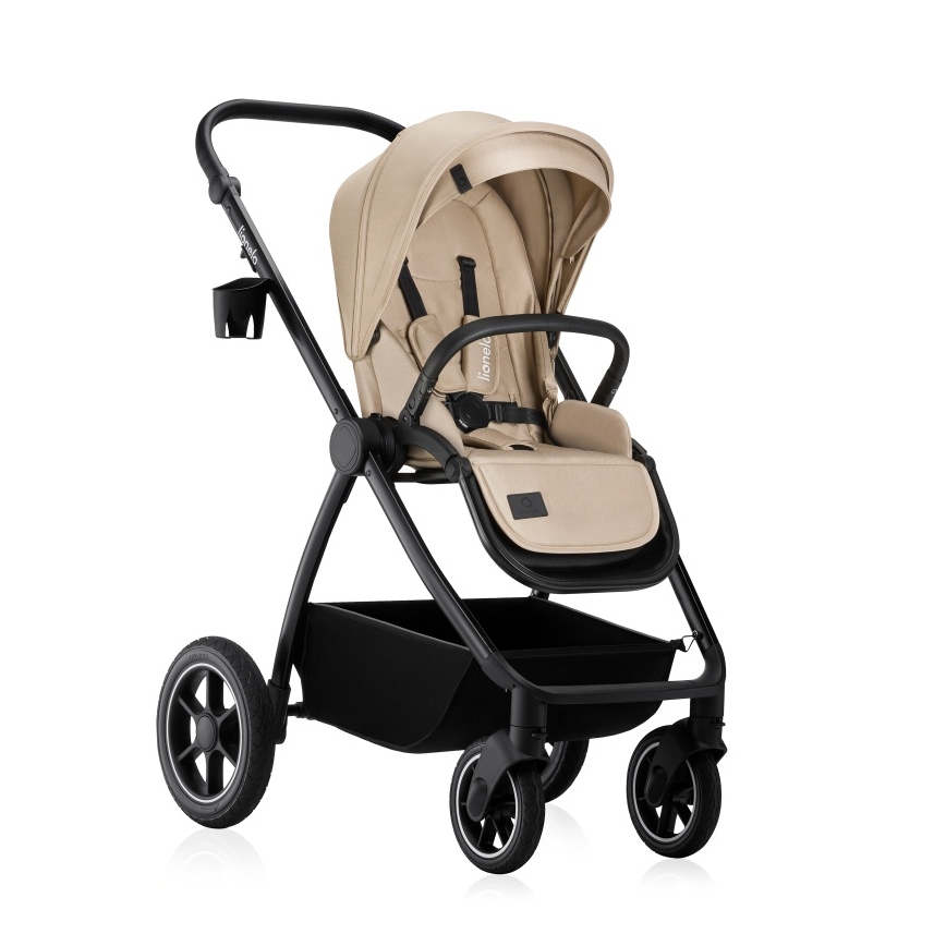 Lionelo - Passeggino combinato 3 in 1 MERIL Beige sabbia
