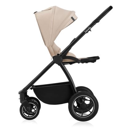 Lionelo - Passeggino combinato 3 in 1 MERIL Beige sabbia