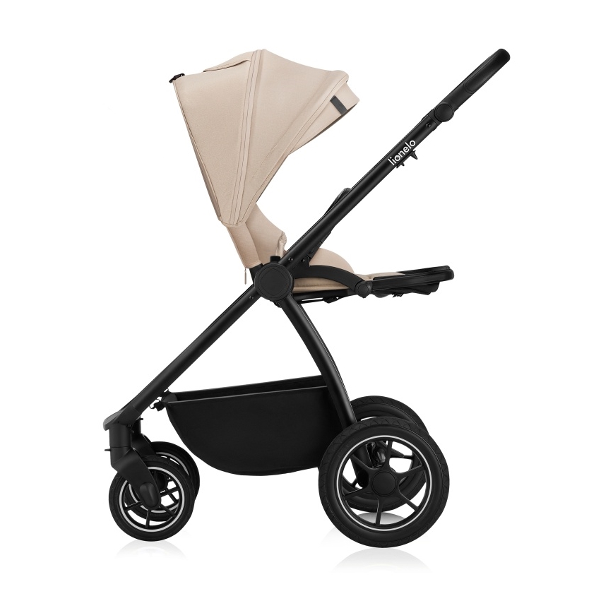 Lionelo - Passeggino combinato 3 in 1 MERIL Beige sabbia