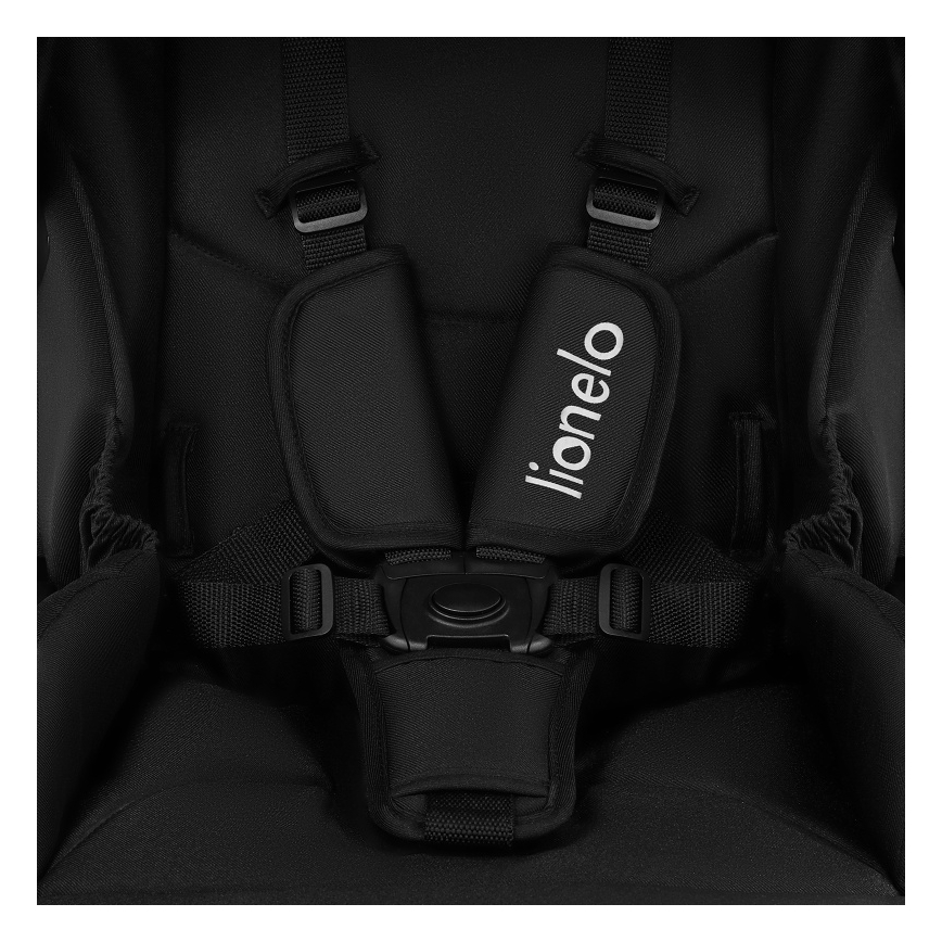 Lionelo - Passeggino combinato 3 in 1 MERIL Black Onyx