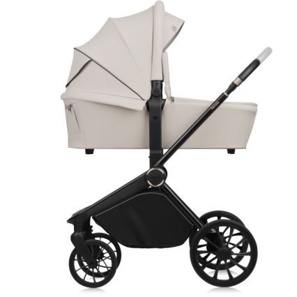 Lionelo - Passeggino combinato 3 in 1 MIKA PLUS beige sabbia