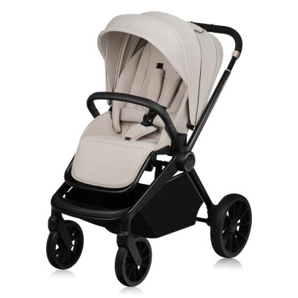 Lionelo - Passeggino combinato 3 in 1 MIKA PLUS beige sabbia