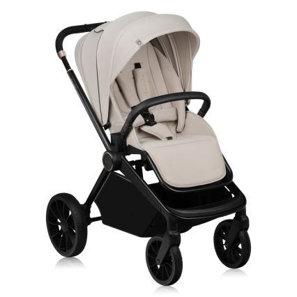 Lionelo - Passeggino combinato 3 in 1 MIKA PLUS beige sabbia