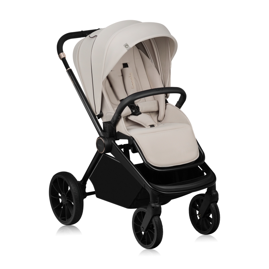 Lionelo - Passeggino combinato 3 in 1 MIKA PLUS beige sabbia