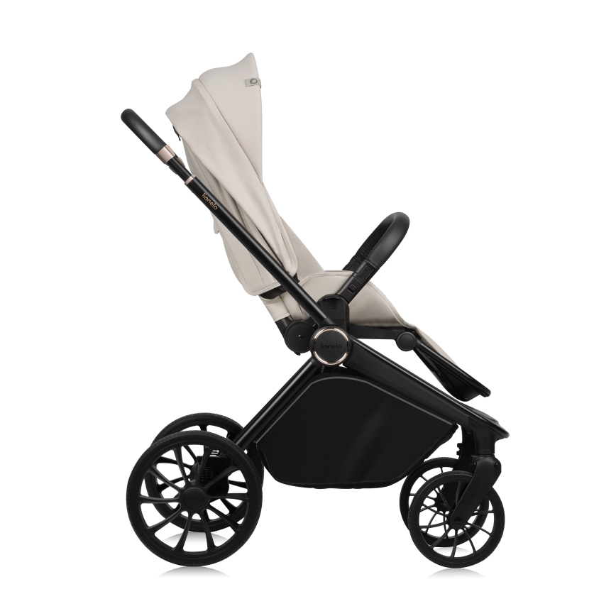 Lionelo - Passeggino combinato 3 in 1 MIKA PLUS beige sabbia