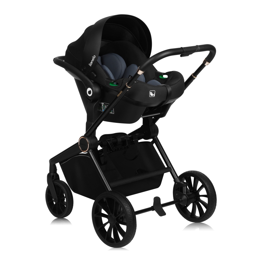 Lionelo - Passeggino combinato 3 in 1 MIKA PLUS beige sabbia