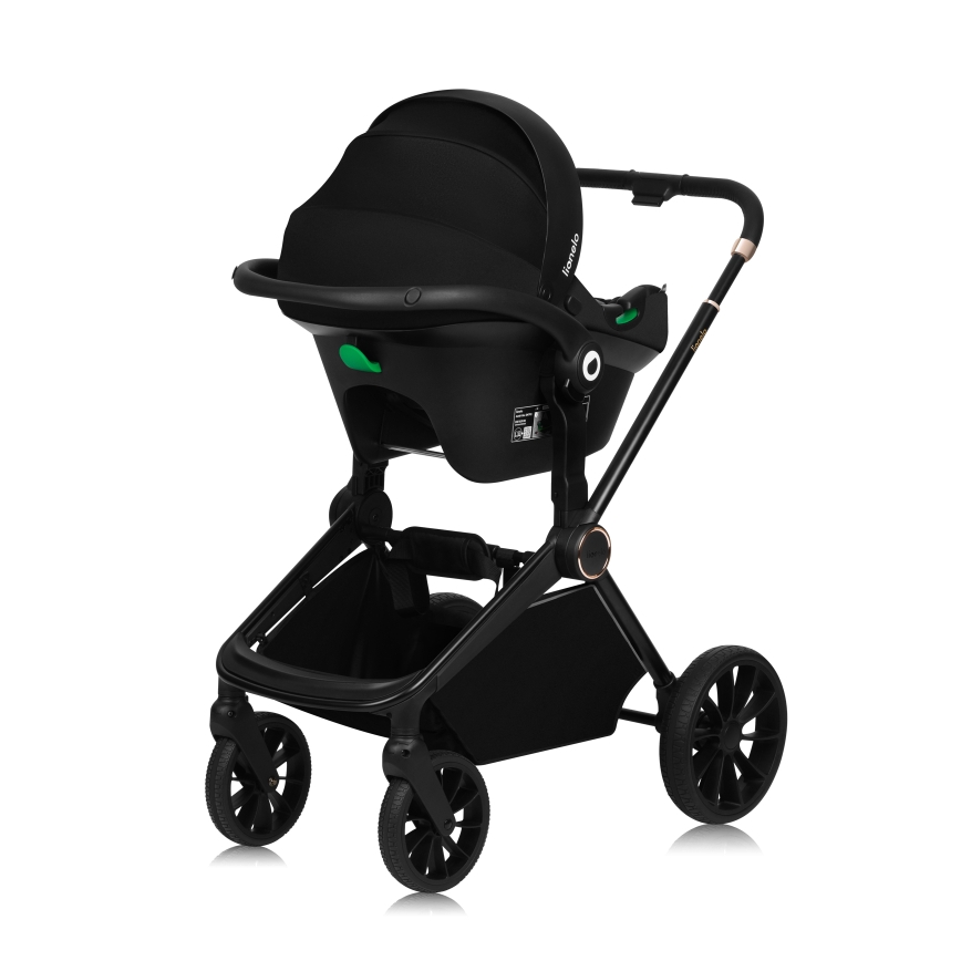 Lionelo - Passeggino combinato 3 in 1 MIKA PLUS beige sabbia